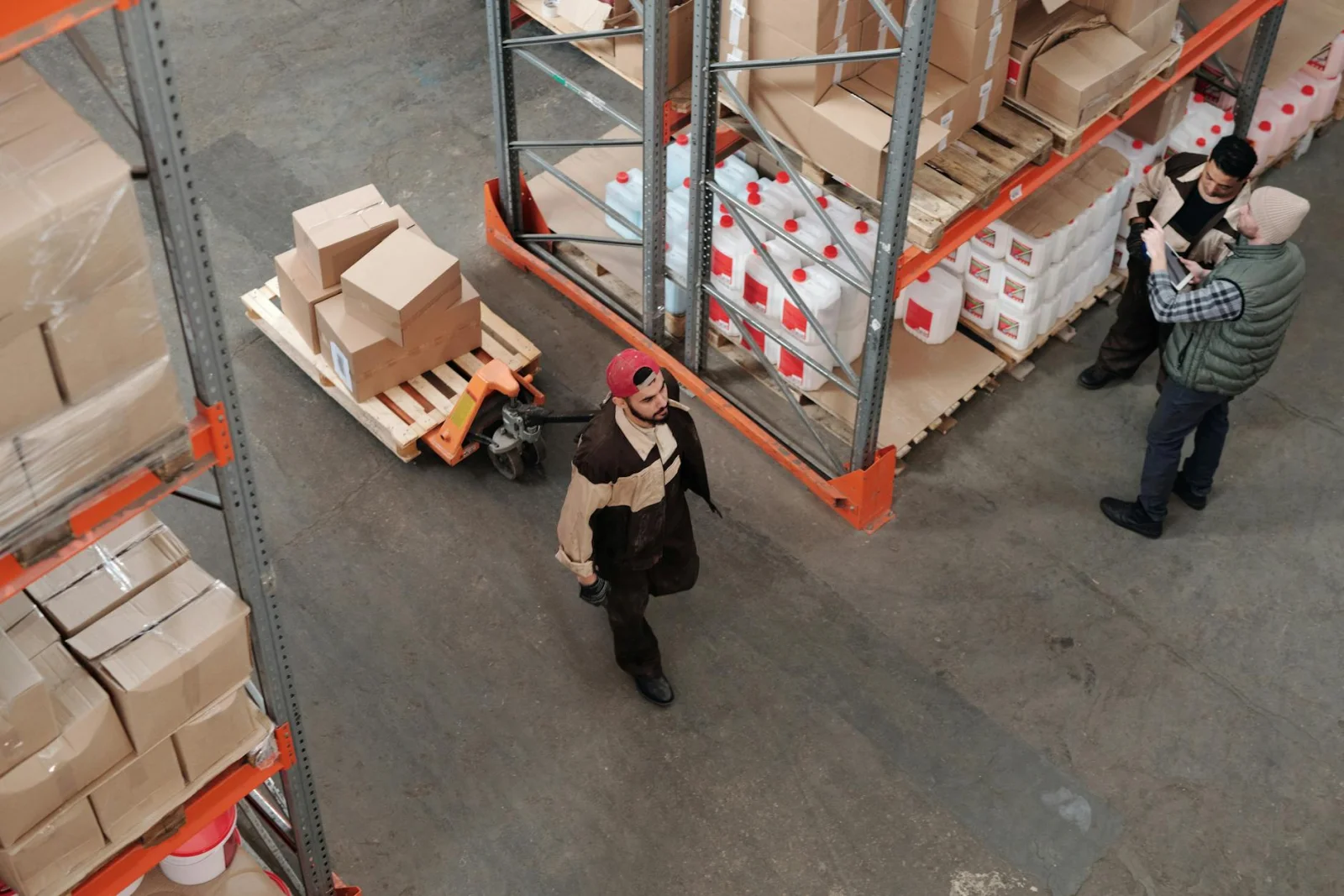 Palletvervoer dienst 1