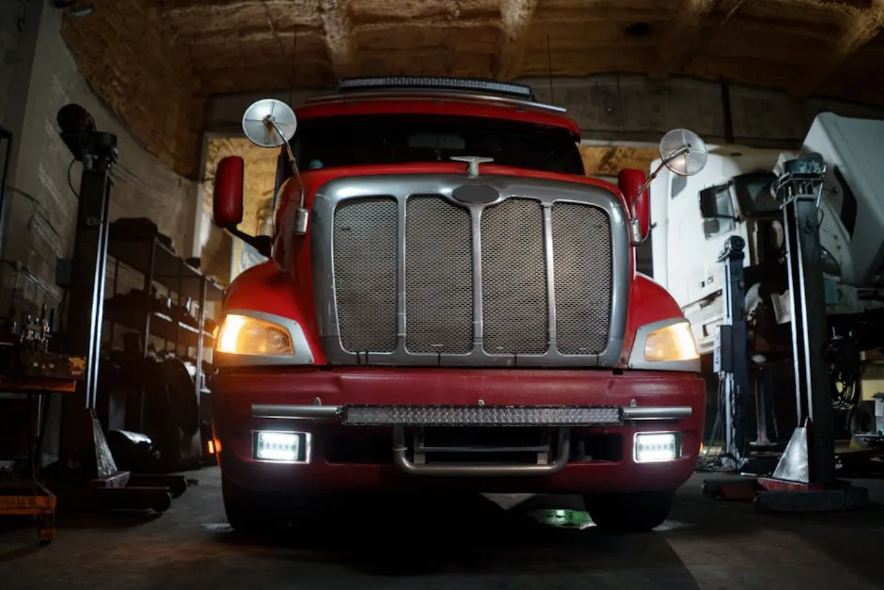 Airco service vrachtwagen